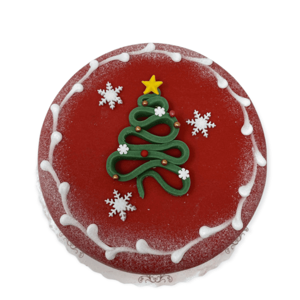 Julefest marsipankake