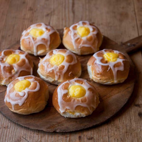 Solskinnsbolle med rosiner